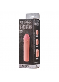 Фаллоудлинитель SUPER HERO Tempter - 16 см. - Lola Games - в Пензе купить с доставкой