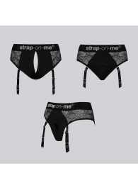 Трусики для фиксации насадок Strap-on-me Harness Lingerie Diva XS - Strap-on-me - купить с доставкой в Пензе
