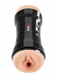 Двусторонний мастурбатор в колбе Super Flip-A-Pussy Over - Pipedream - в Пензе купить с доставкой