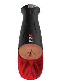 Мастурбатор-вагина в колбе с вибрацией Fuck-O-Matic Pro XL - Pipedream - в Пензе купить с доставкой