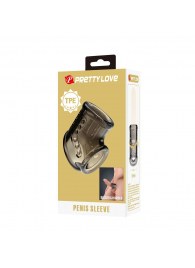 Дымчатая насадка на пенис и мошонку - Baile - в Пензе купить с доставкой