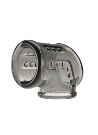 Дымчатая насадка на пенис и мошонку - Baile - в Пензе купить с доставкой