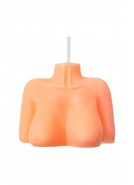 Оранжевая сувенирная свеча «Женский силуэт» - Pecado - купить с доставкой в Пензе