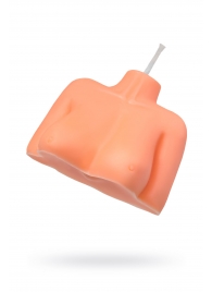 Оранжевая сувенирная свеча «Женский силуэт» - Pecado - купить с доставкой в Пензе