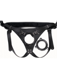 Пояс Hard Brutal для больших насадок - LOVETOY (А-Полимер) - купить с доставкой в Пензе