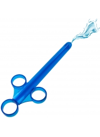 Синий шприц для введения лубриканта XL Lubricant Launcher - XR Brands - купить с доставкой в Пензе