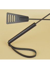 Черный кожаный стек «Сириус» - 60 см. - Sitabella - купить с доставкой в Пензе