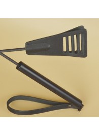 Черный кожаный стек «Сириус» - 60 см. - Sitabella - купить с доставкой в Пензе