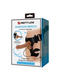 Женский страпон с вибрацией и эффектом эякуляции Oher - Baile - купить с доставкой в Пензе