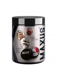 Черные утолщенные презервативы MAXUS Extra Strong с железным кейсом - 15 шт. - Maxus - купить с доставкой в Пензе
