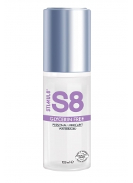 Лубрикант на водной основе S8 Glycerin Free без глицерина - 125 мл. - Stimul8 - купить с доставкой в Пензе