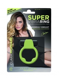 Люминесцентное эрекционное виброкольцо Super - Clara Morgane - в Пензе купить с доставкой