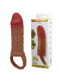 Реалистичная насадка на член Peirre - 15,5 см. - Baile - в Пензе купить с доставкой