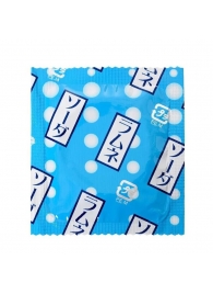 Презерватив Sagami Studded Lemonade с ароматом лимонада - 1 шт. - Sagami - купить с доставкой в Пензе