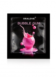 Саше съедобной оральной смазки OraLove с ароматом бабл-гам - 3 гр. - Биоритм - купить с доставкой в Пензе