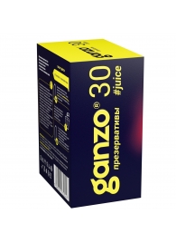 Ароматизированные презервативы Ganzo Juice - 30 шт. - Ganzo - купить с доставкой в Пензе