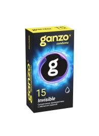 Супертонкие презервативы Ganzo Invisible - 15 шт. - Ganzo - купить с доставкой в Пензе