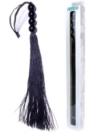 Черная силиконовая плеть - 37 см. - Boys of Toys - купить с доставкой в Пензе