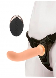 Женский вибрострапон со съемной насадкой и пультом ДУ - Erokay - купить с доставкой в Пензе