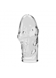 Прозрачная насадка на пенис Booker - 8 см. - Baile - в Пензе купить с доставкой