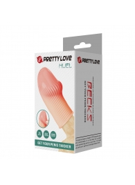 Телесная насадка на пенис Huel - 9 см. - Baile - в Пензе купить с доставкой