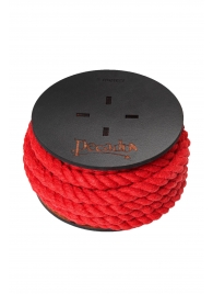 Красная веревка для шибари на катушке - 5 м. - Pecado - купить с доставкой в Пензе