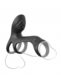 Черная насадка на пенис Ultimate Couples Cage Pro - Pipedream - в Пензе купить с доставкой