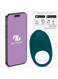 Зеленое интерактивное виброкольцо Ringo - Intoyou - в Пензе купить с доставкой