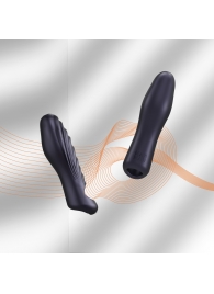 Сливовая силиконовая насадка на пенис с подхватом Manwan Ryzer - Manwan - в Пензе купить с доставкой