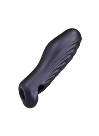 Сливовая силиконовая насадка на пенис с подхватом Manwan Ryzer - Manwan - в Пензе купить с доставкой