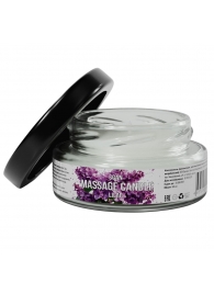 Массажная свеча «Сирень» - 50 мл. - SGAN - купить с доставкой в Пензе