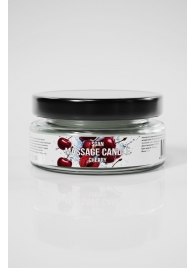 Массажная свеча «Спелая вишня» - 50 мл. - SGAN - купить с доставкой в Пензе