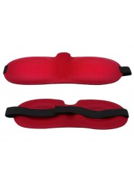 Красная глухая маска на резинке - Sitabella - купить с доставкой в Пензе