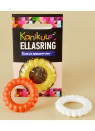 Цветное рельефное эрекционное кольцо Ellasring - Sitabella - в Пензе купить с доставкой