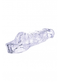Прозрачная насадка-удлинитель Length Enhancer с подхватом - 16 см. - NMC - в Пензе купить с доставкой