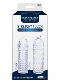 Набор из 2 прозрачных насадок на член Seductive Tickler Sleeves Set - NMC - в Пензе купить с доставкой