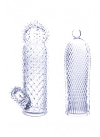 Набор из 2 прозрачных насадок на член Seductive Tickler Sleeves - NMC - в Пензе купить с доставкой