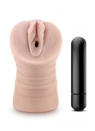Телесный мастурбатор-вагина Ayumi с вибрацией - Blush Novelties - в Пензе купить с доставкой