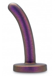 Фиолетовая насадка с гладкой поверхностью Surrender 4.75 Inch Beginner Pegging Dildo - 12 см. - Blush Novelties - купить с доставкой в Пензе