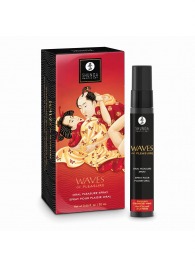 Оральный спрей Waves of Pleasure с ароматом клубники и шампанского - 20 мл. - Shunga - купить с доставкой в Пензе