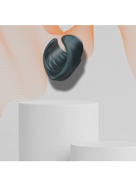 Серый сквозной мастурбатор с вибрацией Manwan Starter - Manwan - в Пензе купить с доставкой