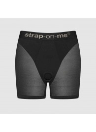 Трусики-шорты для фиксации насадок Strap-on-me Harness Lingerie Halo - size XS - Strap-on-me - купить с доставкой в Пензе