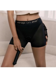 Трусики-шорты для фиксации насадок Strap-on-me Harness Lingerie Halo - size M - Strap-on-me - купить с доставкой в Пензе