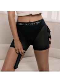 Трусики-шорты для фиксации насадок Strap-on-me Harness Lingerie Halo - size L - Strap-on-me - купить с доставкой в Пензе