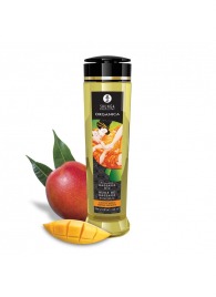 Массажное масло для тела Luscious Mango с ароматом манго - 240 мл. - Shunga - купить с доставкой в Пензе