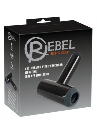 Черный мастурбатор с удобной ручкой Masturbator with 2 Functions - Orion - в Пензе купить с доставкой