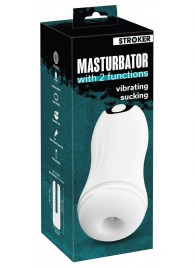 Белый мастурбатор Masturbator with 2 functions - Orion - в Пензе купить с доставкой