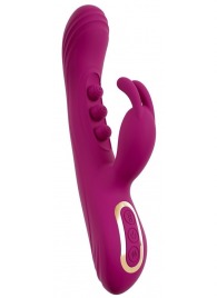 Лиловый вибратор-кролик 2 Function Vibrator Squirting - 22,5 см. - Orion