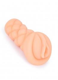 Телесный мастурбатор-вагина с вибропулей и эрекционными кольцами в комплекте - Sexy Girl - в Пензе купить с доставкой