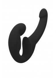 Черный безремневой страпон Share Lite - Fun Factory - купить с доставкой в Пензе